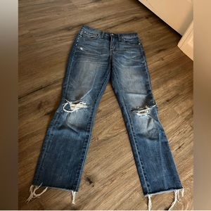 High rise slim boy jean